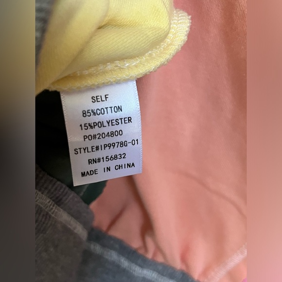 ▫️NEW! Bibi JADE MULTI RAW EDGE VINTAGE WASHED BOMBER JACKET - Picture 13 of 13